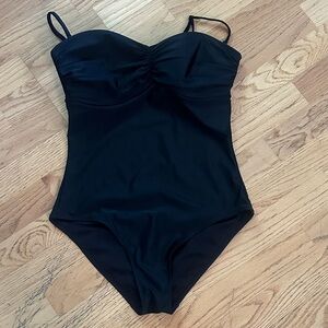 Old Navy Black Women's One Piece Swimsuit